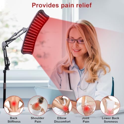 Red Light Therapy for Body and Face, 3 in 1 660nm & 850nm Red Light Panel - Image 5