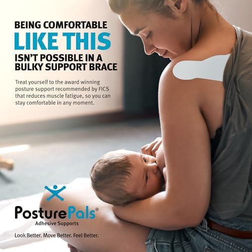 Adhesive Postural Support, X Shape, Large, Pack of 5 - Image 5