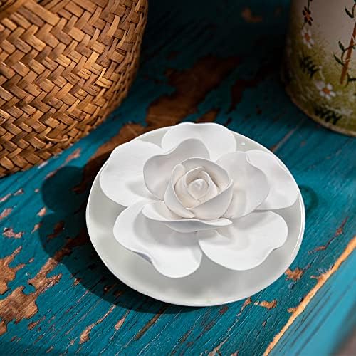 Passive Oil Diffuser for Essential Oil-Non-Electric Porcelain Aromatherapy Diffusers for Small Mini Room, Desk Decorative, Bathroom - Image 4