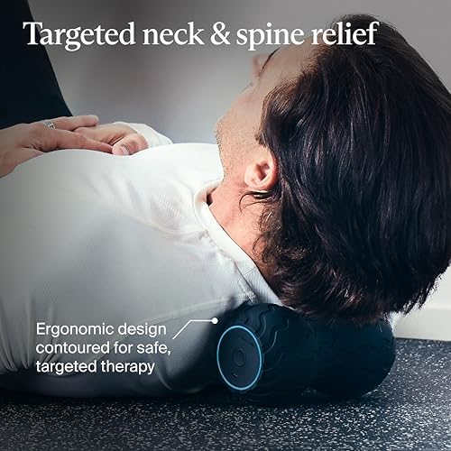 TheraGun Therabody WaveDuo - Ergonomically Contoured Foam Roller - Bluetooth Enabled Muscle Roller for Your Back, Neck & Spine with 5 Customizable Vibration Frequencies in Therabody App - Image 2