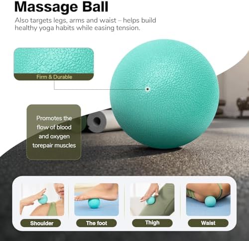 5 in 1 Foam Roller Set for Muscle Recovery & Deep Tissue Massage - Image 4