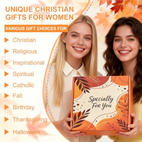 12pcs Fall Gifts Baskets for Women, Inspirational Christian Gift for Her - Image 7