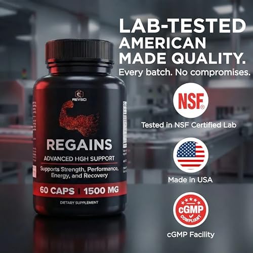 HGH Supplements for Men & Women (150 Pills) Regains Anabolic HGH Peptides for Muscle Growth, Muscle Recovery & Muscle Builder for Men, Natural Human Growth Hormone Booster & Post Workout Supplement - Image 6