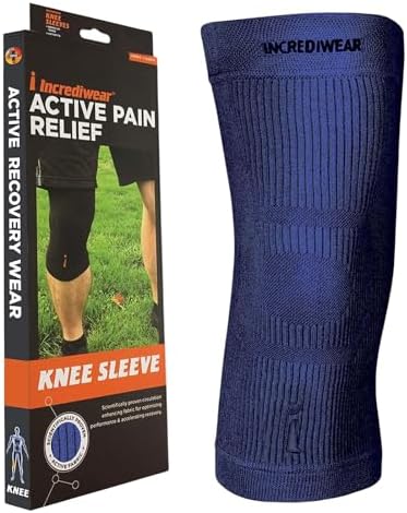 Incrediwear Knee Sleeve – Knee Braces for Knee Pain, Joint Pain Relief, Swelling, Inflammation Relief, and Circulation, Knee Support for Women and Men by Incrediwear