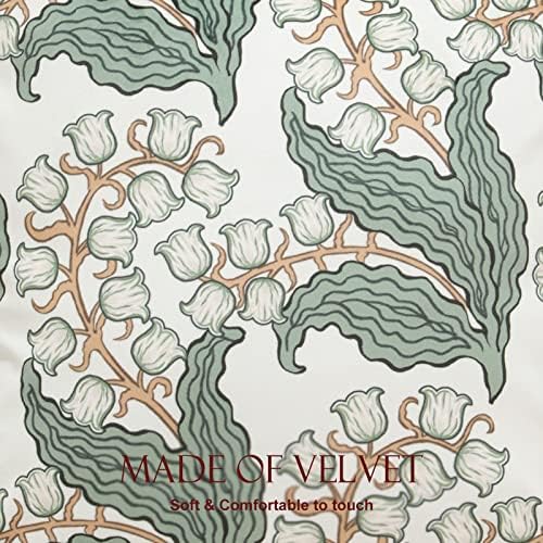 patdrea Designer French Velvet Throw Pillow Cover,18"x18"-Callista B - Image 4