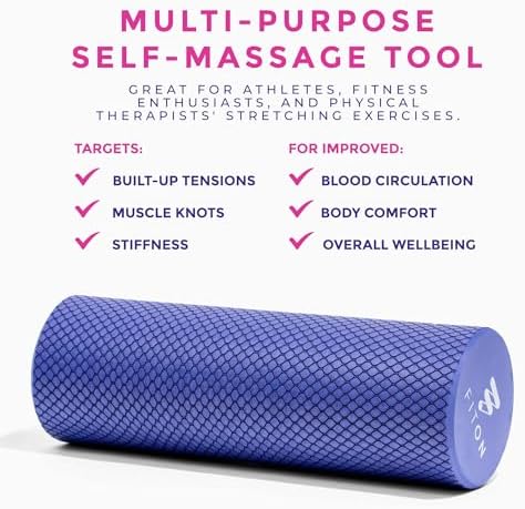FitOn - 12"x4" Travel Sized Recovery Roller & Sliders with Mesh Pouch Bundle - Workout Equipment Set for Gym and Home Exercise - Workout with Non-Slip Exercise Bands & Sliders with Thick Cushion Set - Image 6