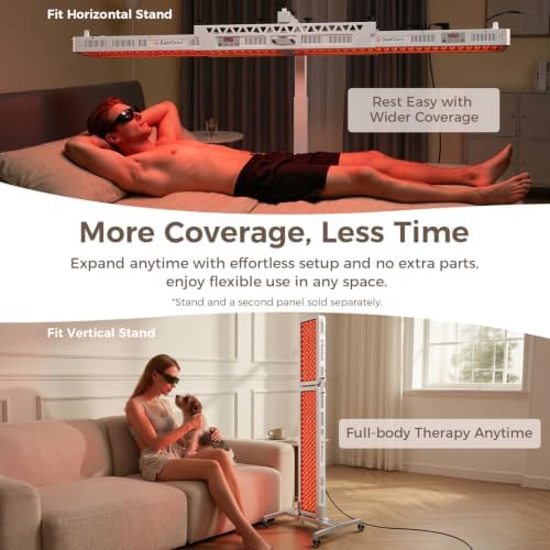 BestQool Red Light Therapy Panel, 4 Wavelengths 200 LEDs Full Body, 330W - Image 5
