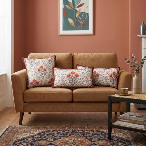patdrea Designer Vintage Velvet Throw Pillow Cover,12"x20"-Moritz B - Image 3