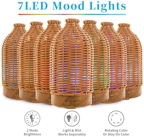 VICTORIA AROMA Essential Oil Diffuser - Multifunction Aromatherapy Diffuser - Image 2