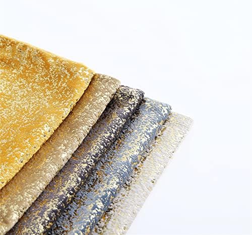 Deeprove 12 x 20 Throw Pillow Cover, Both Sides Metallic Sparkle Gold Foil Print, Fall Season Decor Soft Velvet Hidden Zipper Closure Accent Pillow Cushion Case for Lumbar, Oblong 1 Pack, Gold Yellow - Image 4