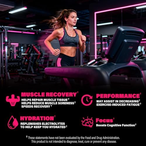 EAA Gummies - 2:1:1 BCAA Formula (8300mg) - Essential Amino Acids for Muscle Recovery & Endurance - Non-GMO, Gluten Free, Sugar Free, Vegetarian, Raspberry Flavor - 90 Count - Image 3