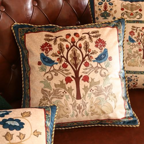 patdrea Designer Velvet Throw Pillow Cover,Set of 2,18"x18"-HerbertB - Image 2