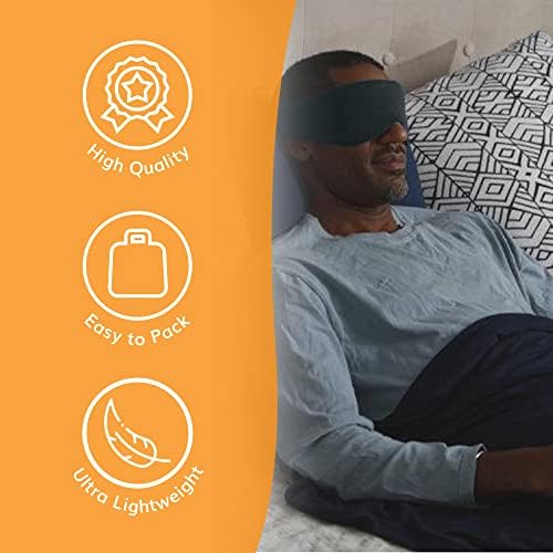 HappyLuxe Sleep Mask for Women & Men | USA Made Eye Masks for Sleep - Image 6