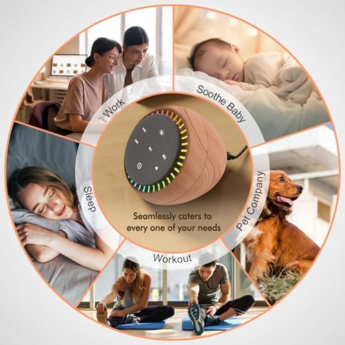 DreamSky Sound Machine for Sleep, White Noise for Sleeping Adults & Baby - Image 6