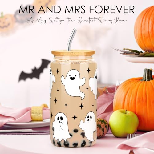 Boo Basket Stuffers for Women Halloween Gifts for Women Adults Teens Girls Kids Spooky Basket Stuffers Ideas for Woman Her Cute Halloween Care Package Gift Box Boo Themed Items Stuff Ghost Basket Kit - Image 2
