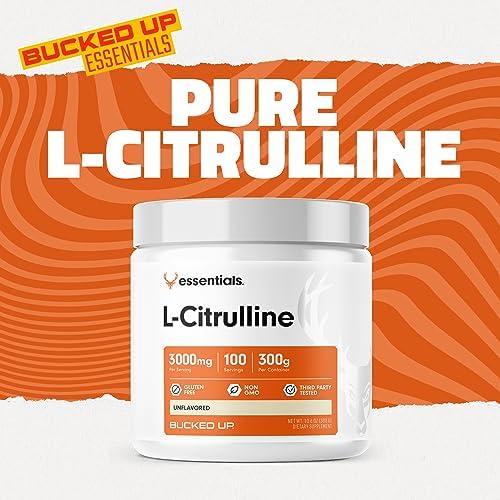 Bucked Up L-Citrulline 3000mg Powder, Essentials (100 Servings) - Image 6