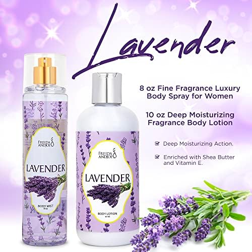 Home Spa Gift Deep Moisturizing Fragrance Body Lotion - (Lavender) - Image 2