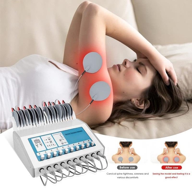 10 Channel Output Meridian Massager Acupoint Pulse Patch Device - Image 5