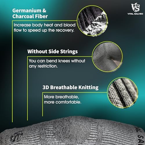 Vital Salveo - C3-COMFORT Compression Knee Sleeve (1Pair) - M - Image 4