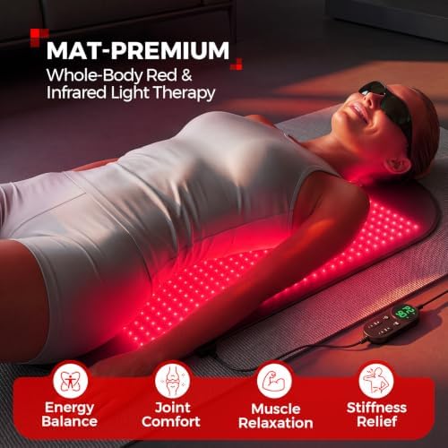 LTW Flagship 540 LEDs Red Light Therapy Mat for Body (37" x 16.9") - Image 2
