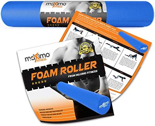 Maximo Fitness Foam Roller - High Density Exercise Roller for Trigger Point Self Massage, Muscle and Back Roller for Fitness, Physical Therapy, Yoga and Pilates, Gym Equipment - Image 3