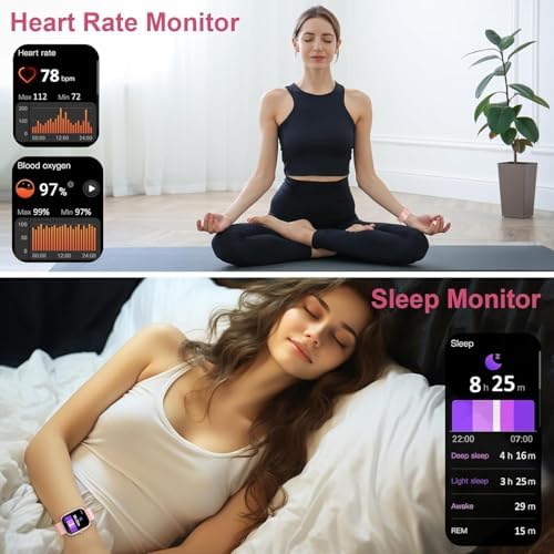 Smart Watch for Women Men(Answer/Make Call), 2026 New 1.91" HD SmartWatch, Fitness Watch with 120+ Sport Modes, IP68 Waterproof, Pedometer, Heart Rate/Sleep Monitor, Activity Tracker for Android iOS - Image 4