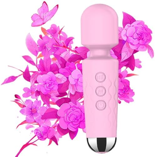 Mini Personal Massage Small Cordless Handheld Bullet Massager - Powerful - Quiet - Back Legs Hand Pains and Sports Recovery(Pink by Apowand