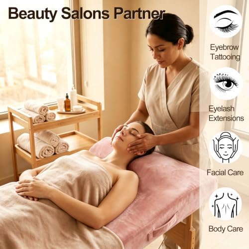 Lash Bed Topper,Ergonomic Massage Table Pad,Foldable,27.5"W *70"L - Image 3