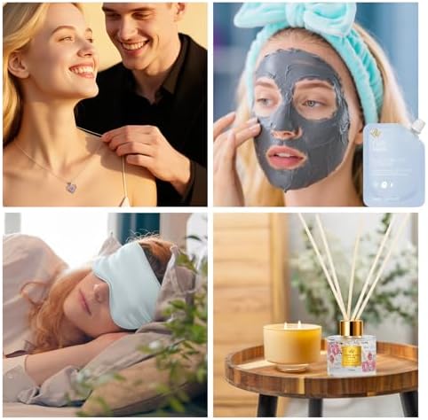 Gifts for Women, 35 Pcs Bath & Body Gift Basket Set, Face Skin Care Kit - Image 7
