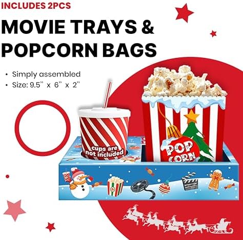 Movie Night Gift Basket - Movie Night Supplies, Candy & Popcorn Gift Set - Image 4