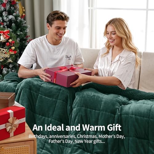 Uttermara Weighted Blankets for Adults Queen Size, 15lbs 60x80 inches - Image 5