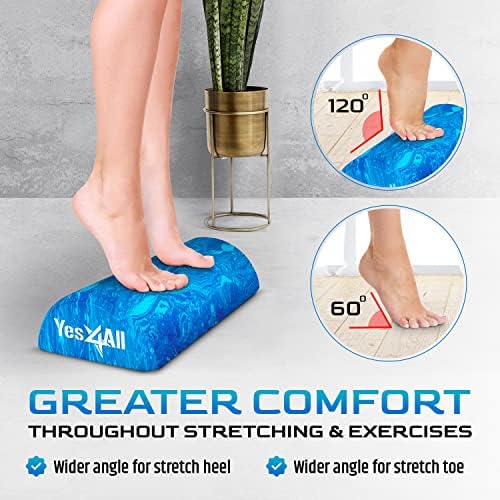 Yes4All EVA Firm Foam Roller for Stretching, Half Yoga Back Roller for Muscle Massage for Pilates, Yoga, Balance & Core Exercises - 12/36 inches - Image 5