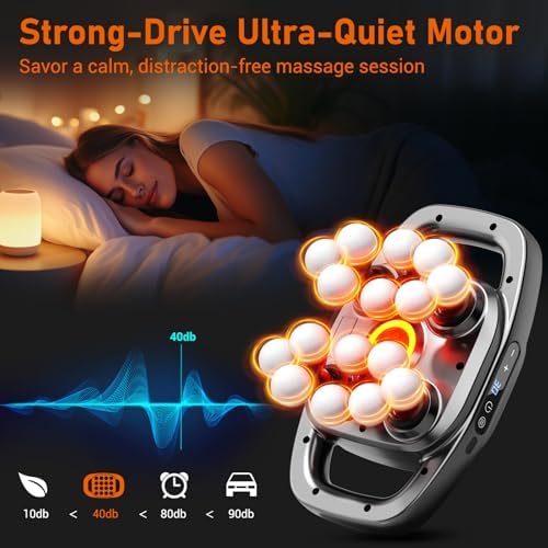 16-Head Massage Gun for Deep Tissue Massage, 3 Modes & 30 Levels - Image 5