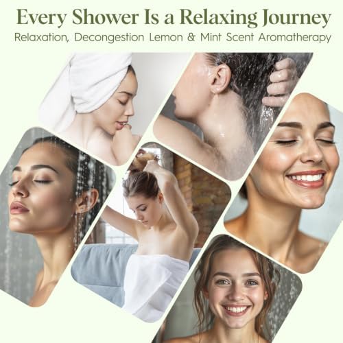 SWCANDY Lemon & Mint Shower Steamers 8 Pack, Home Spa Self Care - Image 5