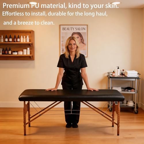 Massage Table Cover, Waterproof PU Leather Massage Bed Cover - Image 5