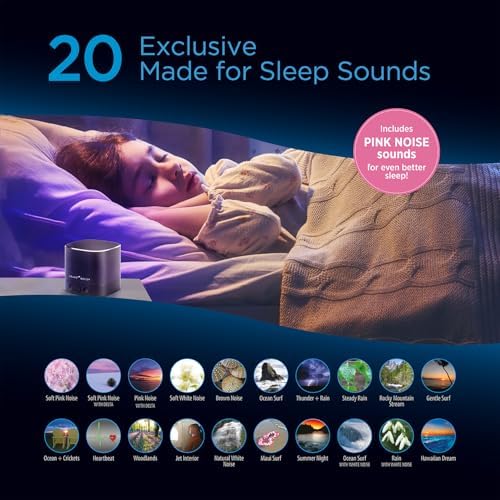 Sound Oasis Pink Noise Bluetooth Sound Machine for Sleeping - BST-80-20 - Image 3