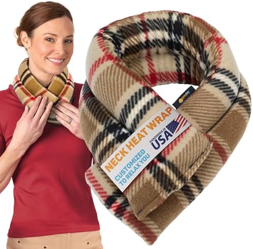 SunnyBay Heating Pad, Neck and Shoulder Wrap, 26x4 inch, London by SunnyBay