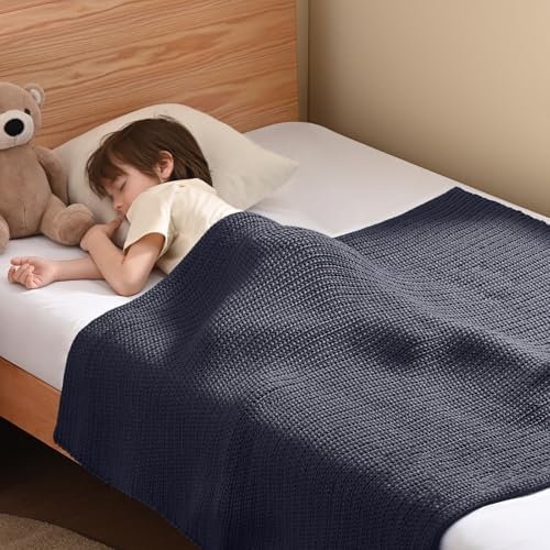 Guohaoi Knitted Weighted Blanket for Adults, 40"x60" 10lbs Full/Queen Size by GuohuoiHomeKitchen