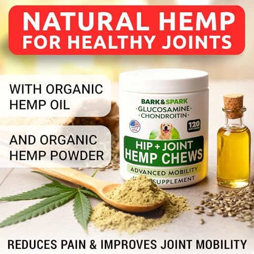 Advanced Joint Hemp Chews for Dogs Mobility - Hip&Joint Pain Relief Treats - Image 3