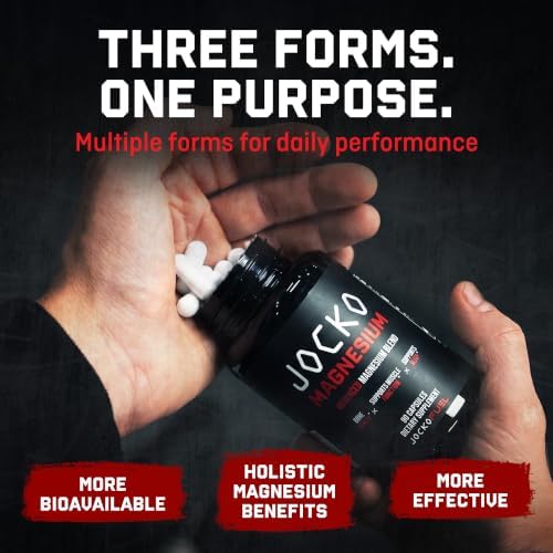 Jocko Fuel Magnesium Glycinate, Citrate & Taurate Complex | 30 Serving - Image 5
