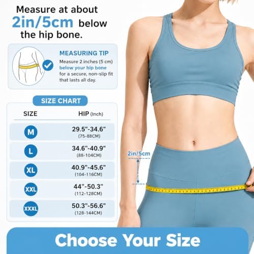 Sacroiliac SI Hip Belt for Women and Men,Adjustable Breathable Hip Brace-XL - Image 6