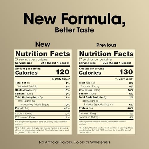 Optimum Nutrition Gold Standard Whey Protein Powder, Vanilla, 2 LB - Image 2
