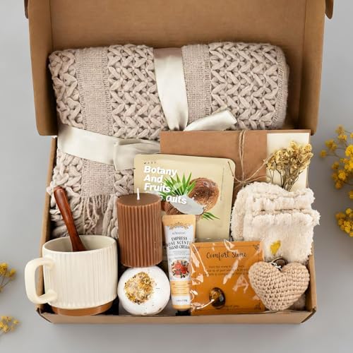 Get Well Soon Gift Baskets for Women, Self Care Gifts for Mom by Ithmahco