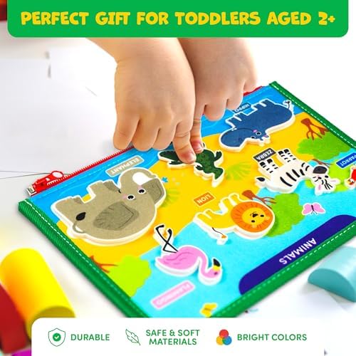 Clever Fox Play Busy Book, Toy for Toddlers, Babies & 3+ Year Olds, Green - Image 6