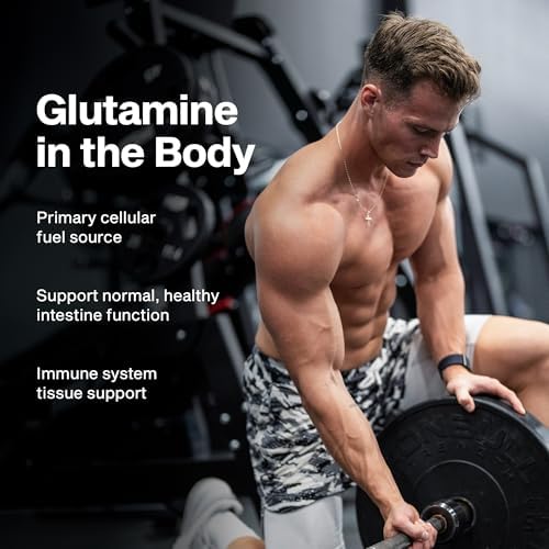 MuscleTech 100% L-Glutamine Powder for Enhanced Muscle Recovery, Unflavored - Image 4