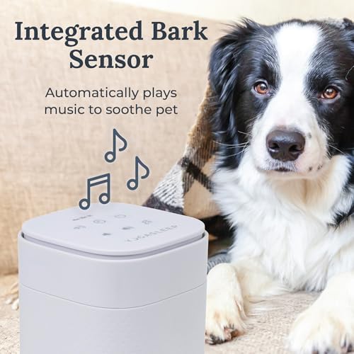 Yogasleep Pawzz White Noise Machine for Dogs, Home & All Pets. with Integrated Bark Sensor, 6 Automatic Relaxing Natural Sounds, Help Keep Pets Calm, Anti-Barking with Training, Noise Canceling - Image 5