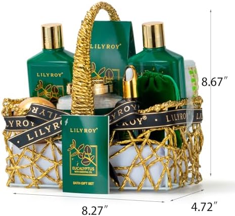 Spa Bath Gifts Set for Mom, 10Pcs Premium Spa Gift Baskets for Women & Men - Image 7