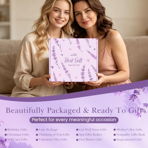 Birthday Gift Basket for Women, NECHEGI Luxury Spa Gift Set for Her - Image 7