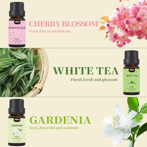Essential Oils Set- Essential Oils for Diffuser for Home,Diffuser Oils Scents for Aromatherapy,Laundry,Candle&Soap Making,Humidifiers 6 X 10 ML - Image 5