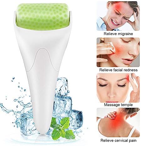 Ice Roller for Face & Eye Puffiness Migraine Relief, Ice Face Rollers for Women Facial Massager, Minor Injury, Headaches Relief, Anti Wrinkle Skin Care Product - Image 2